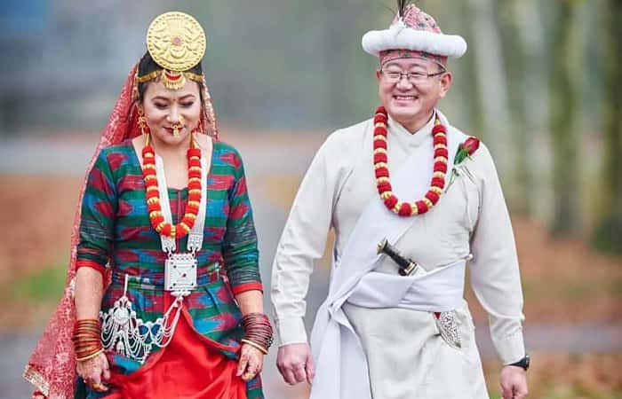 Wedding Dress of Sikkim