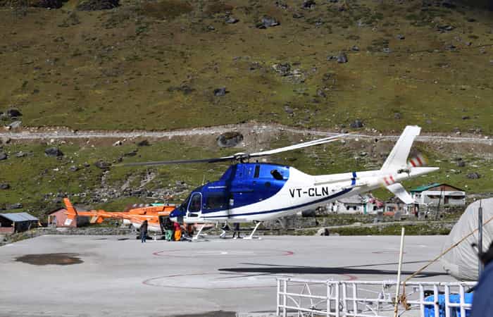 Helicopter Ride to Kedarnath